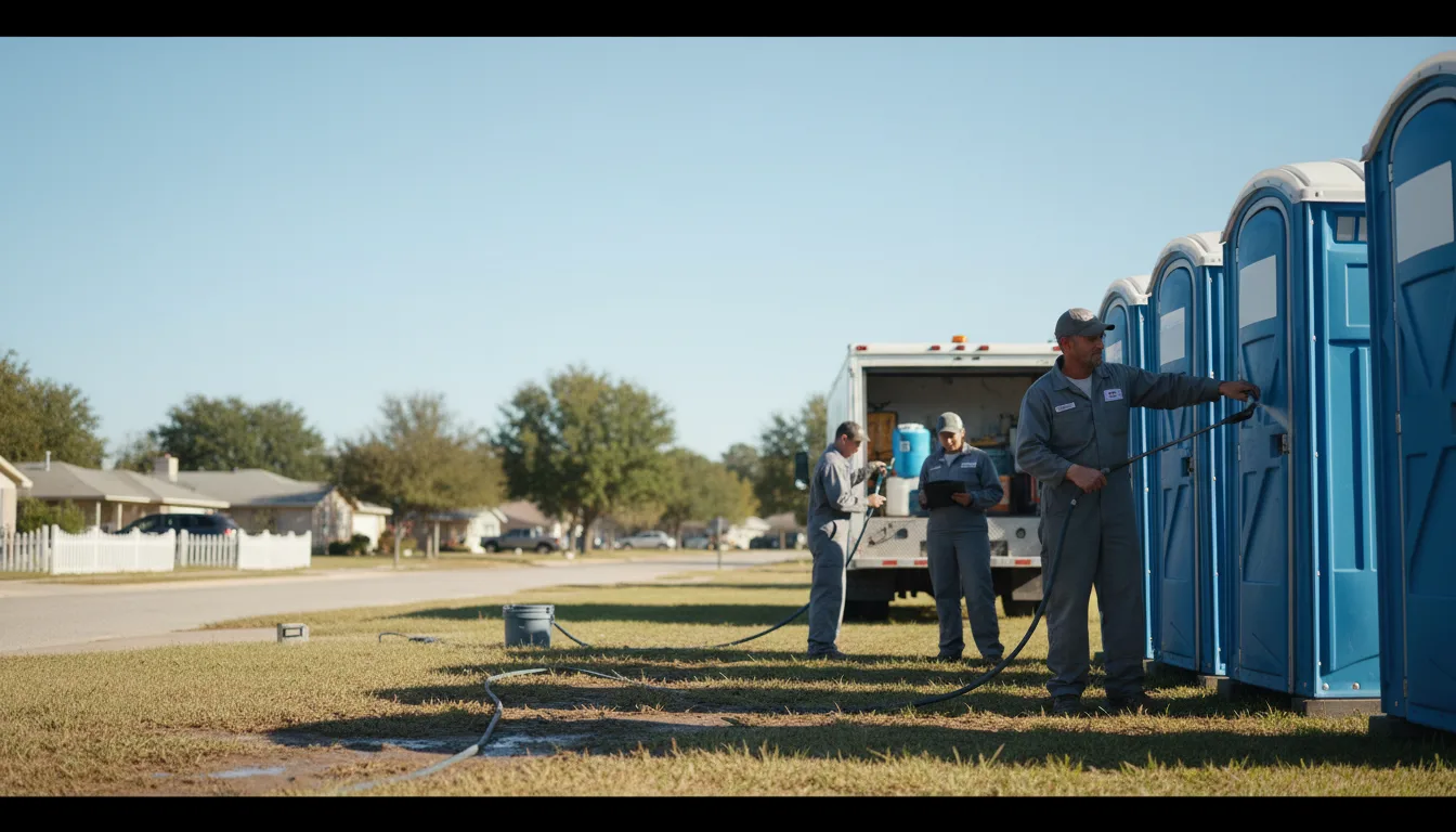 Long-Term Portable Toilet Rental in Gresham, WI near me